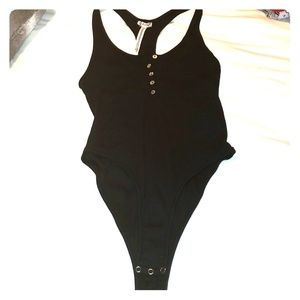 Free people racerback bodysuit